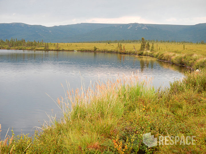 Professional Architectural Photography Scenic lake in rural Alaska