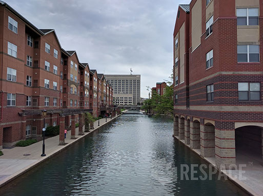 Professional Architectural Photography Indianapolis canal