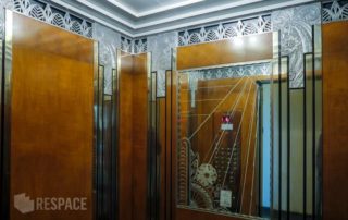 Professional Architectural Photography Elevator interior Powhatan Elevator